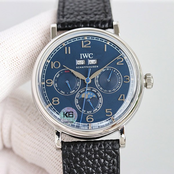 IWC 偽物 ポルトギーゼ パーペチュアル カレンダー 時計 42 iwh70175