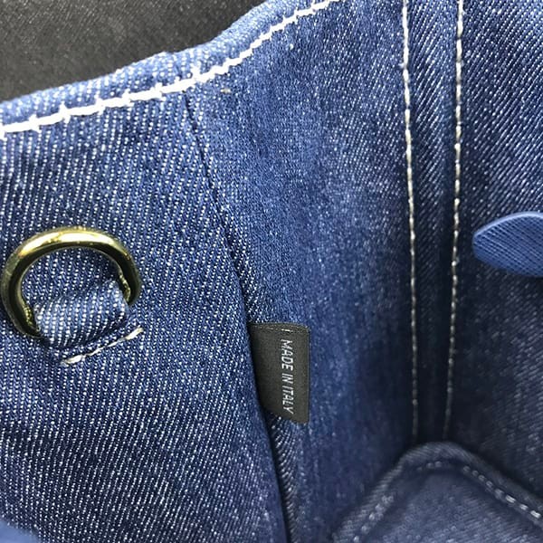 秋冬大セールプラダ カナパ デニム ファブリック 2way コピー ハンドバッグ puq62536