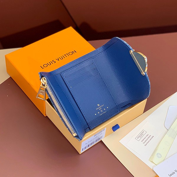 すぐ届く ルイヴィトン コピー デニム 折りたたみ財布 ポルトフォイユ・ヴィクトリーヌ M82959